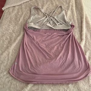 Lululemon built in bra tank top